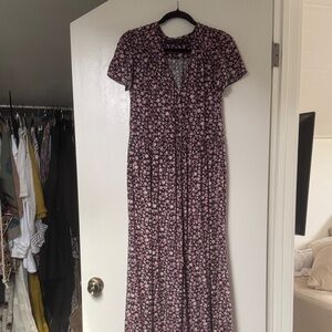 Christy Dawn  Dawn dress  with Pink and navy Floral Print